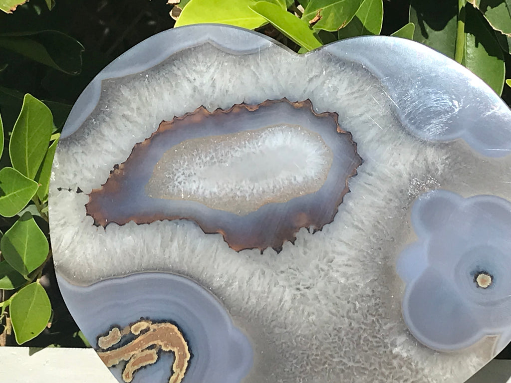 Exquisite Brazilian Agate Heart