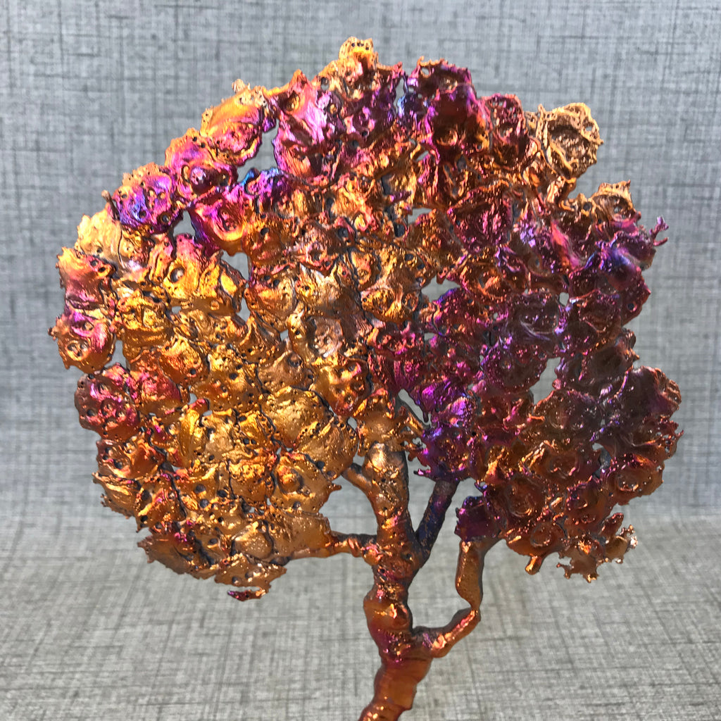 Standing Splash Copper Tree of Life