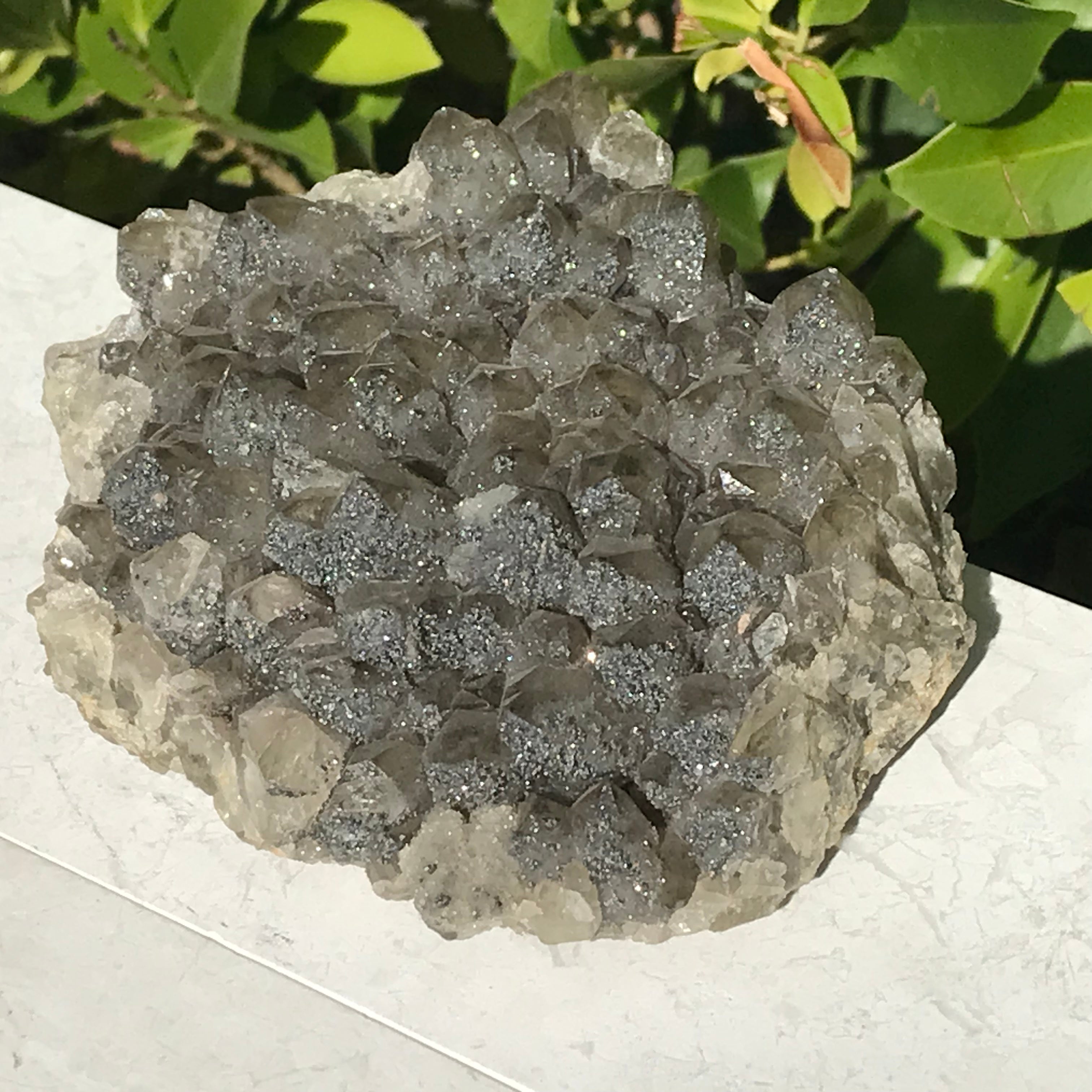 Sparkling Pine Cone Quartz Cluster