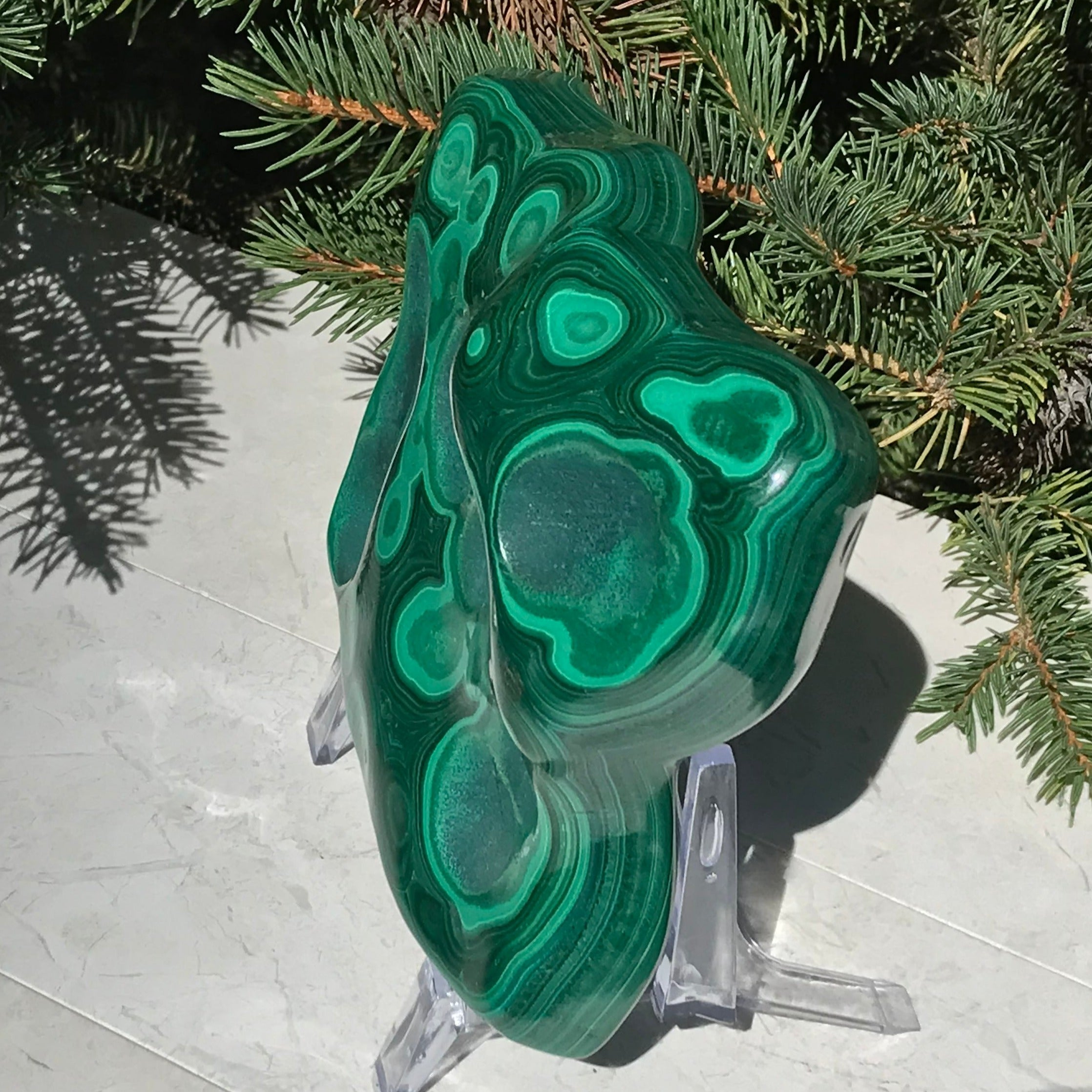 Cratered Malachite