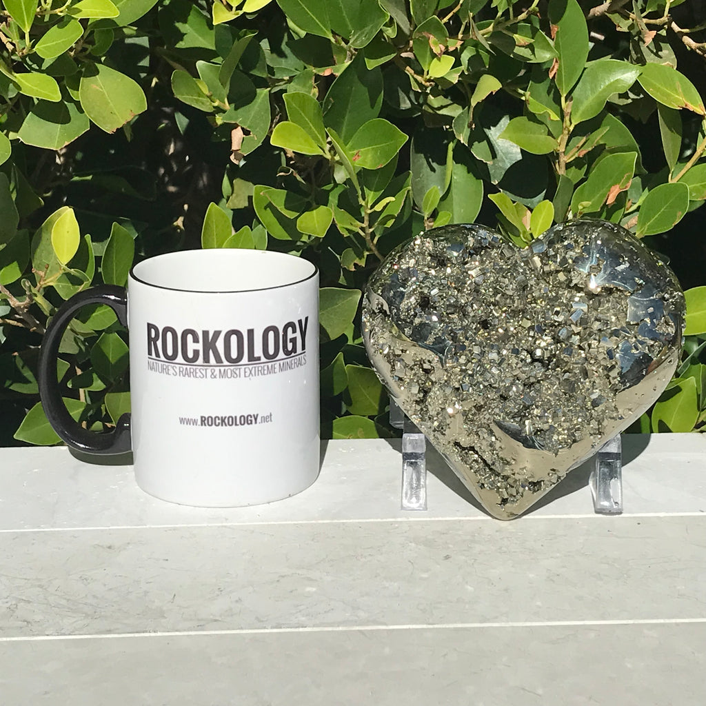 Enormous Peruvian Pyrite Heart