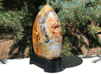 Detailed Flame Shaped Agate