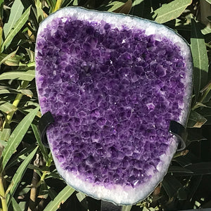 Pristine Crystal Faced Amethyst Freeform