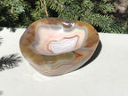 Colorful Banded Agate Bowl