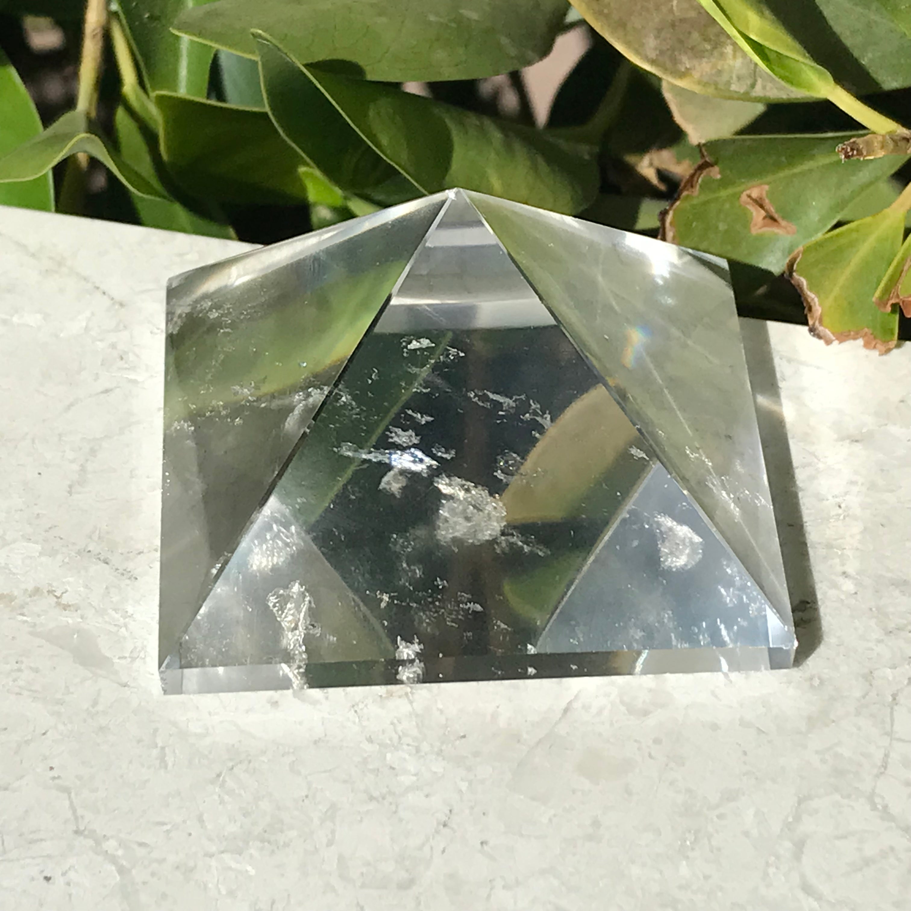 Crystal Clear Pyramid