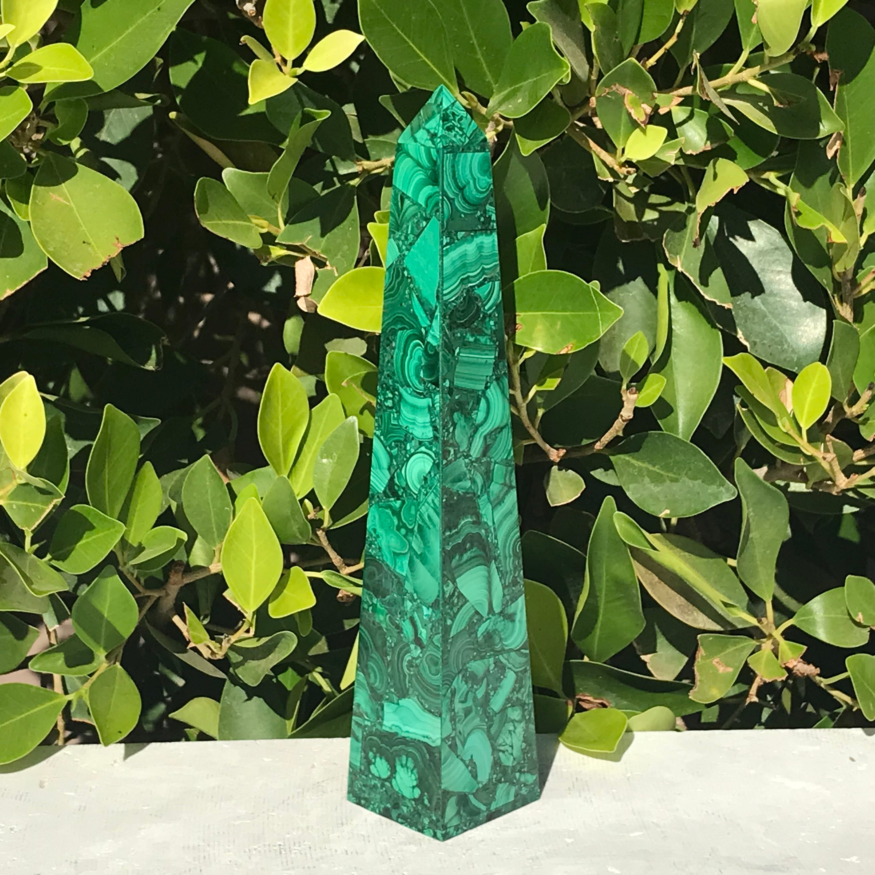 African Malachite Tower