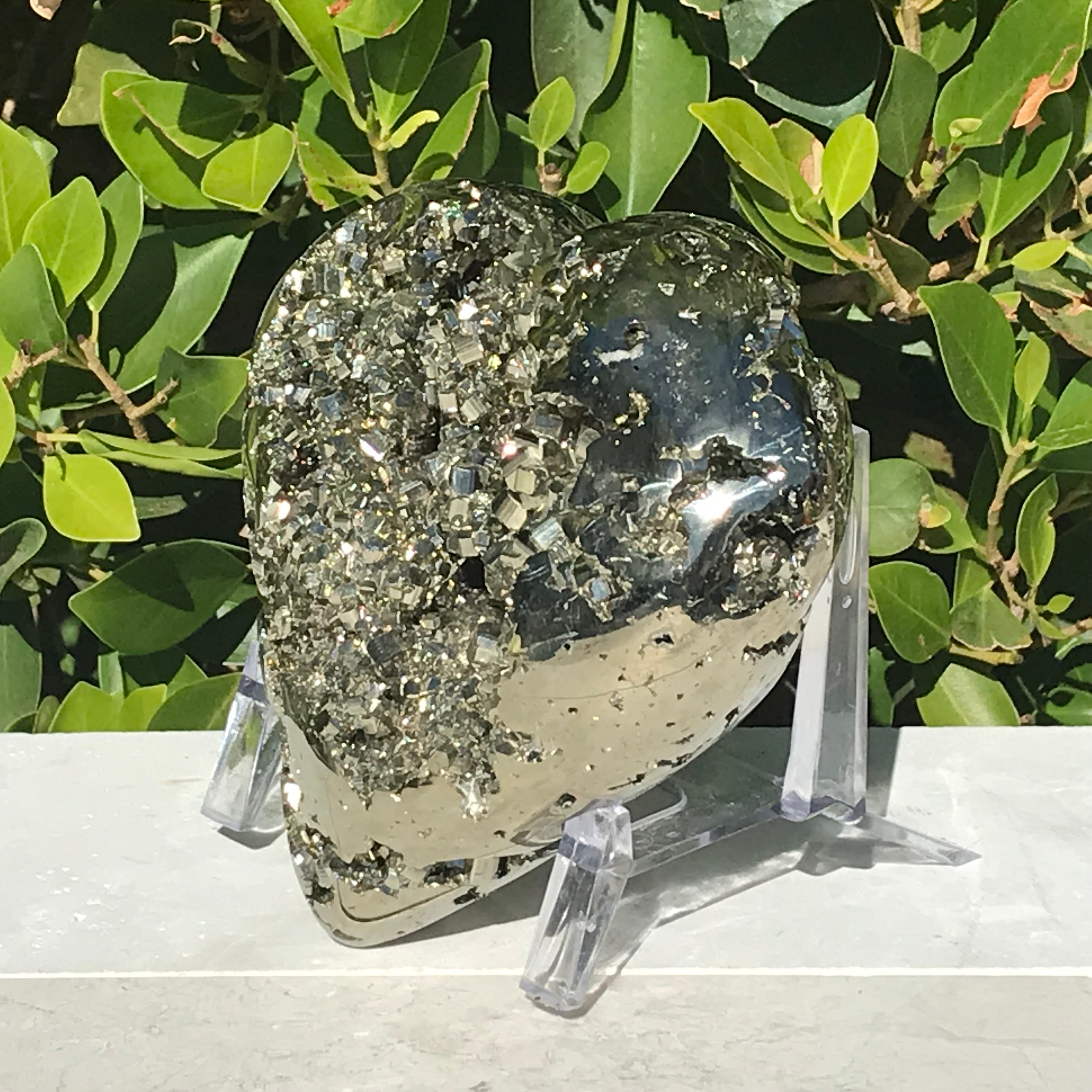 Enormous Peruvian Pyrite Heart