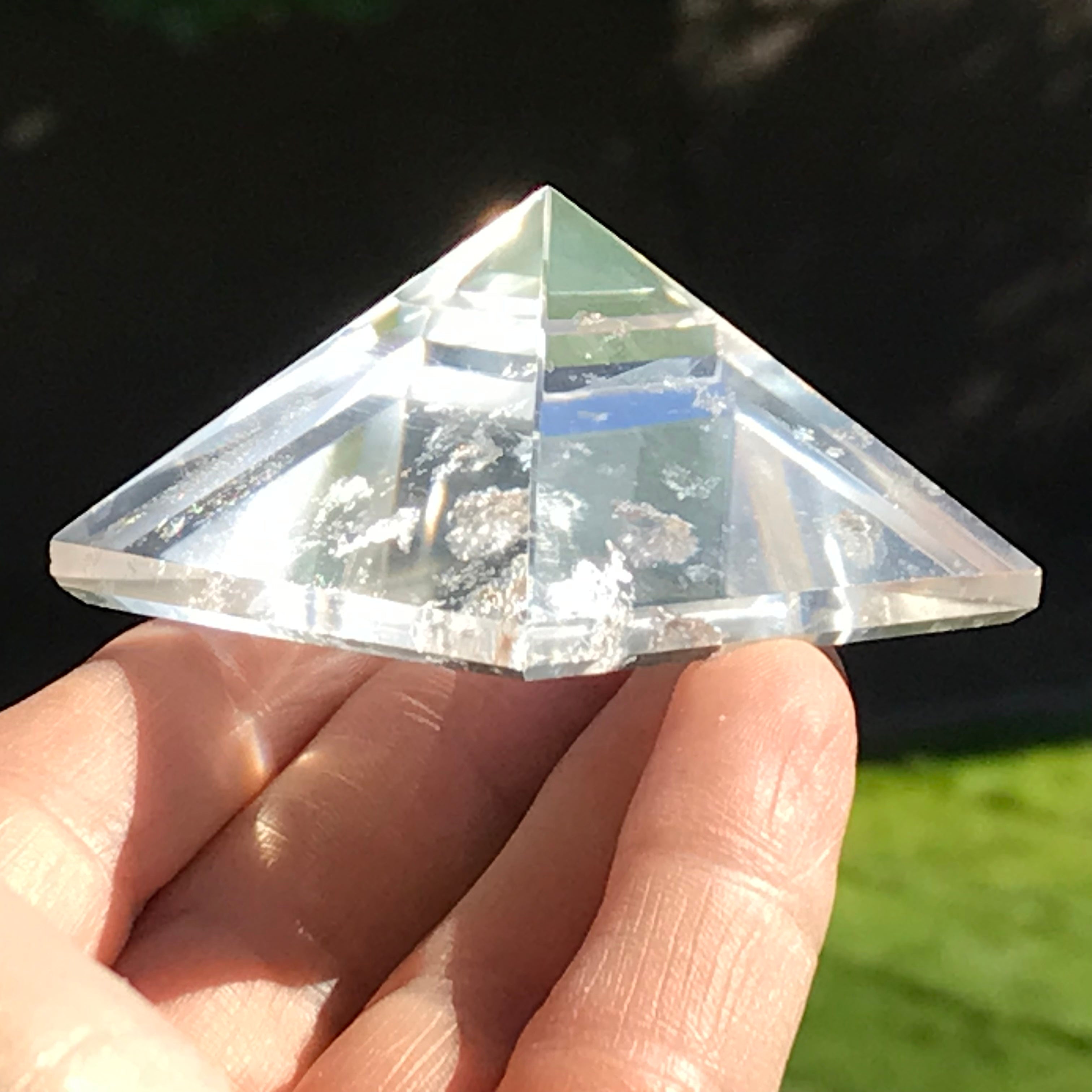 Crystal Clear Pyramid