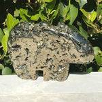 Pyrite Bear Sculpture