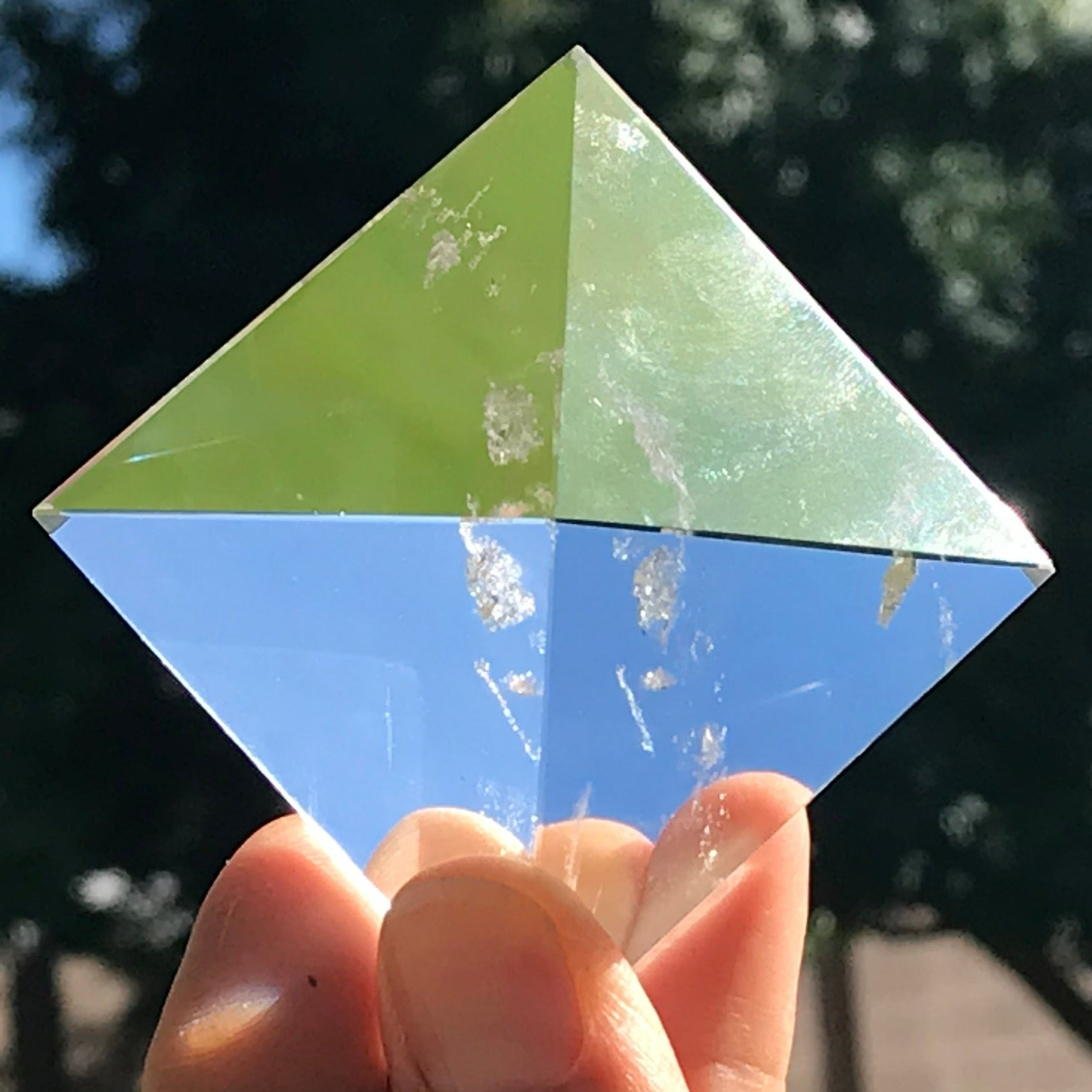 Crystal Clear Pyramid