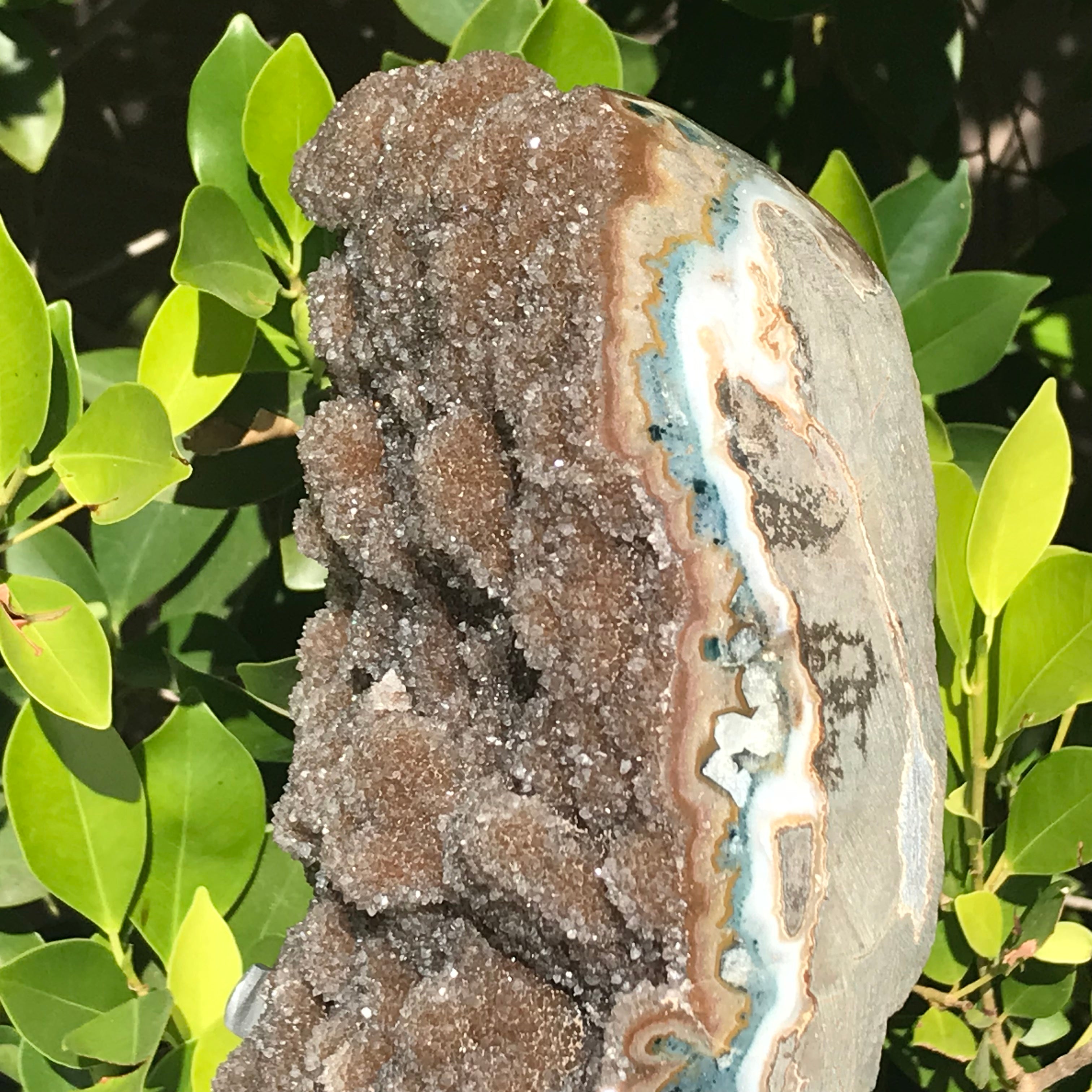 Microcrystalline Quartz over Agate Freeform