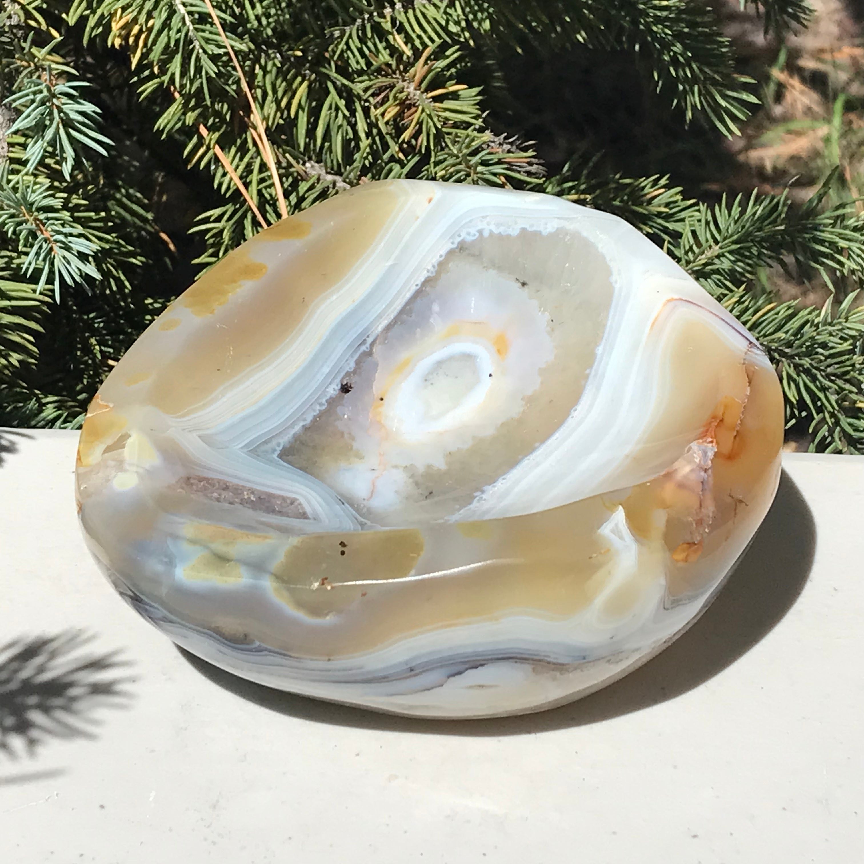 Elaborate Agate Bowl