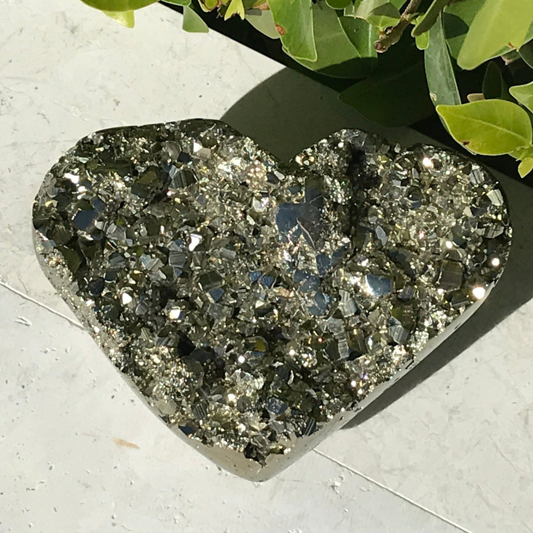 Peruvian Pyrite Heart