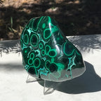 Prominant Orbbed Malachite with Chrysocolla