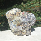 Glittering and Banded Dugway Geode #1 of Pair