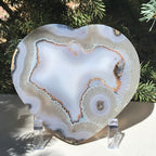 Dual Personality Agate Heart