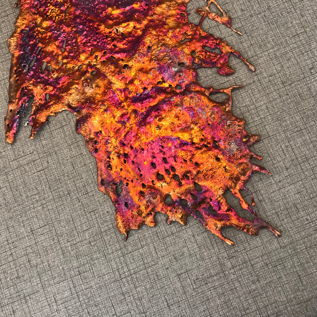 Shades of a Sunset Rainbow Splash Copper