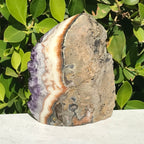 Extravagantly Banded Amethyst Freeform