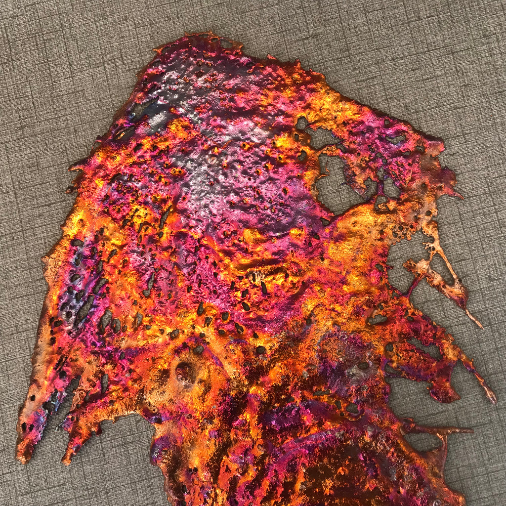 Shades of a Sunset Rainbow Splash Copper