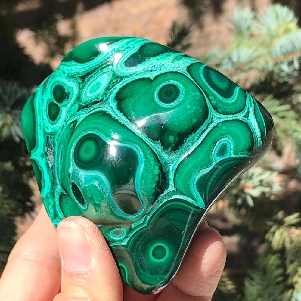 Superior Malachite/Chrysocolla Nodule