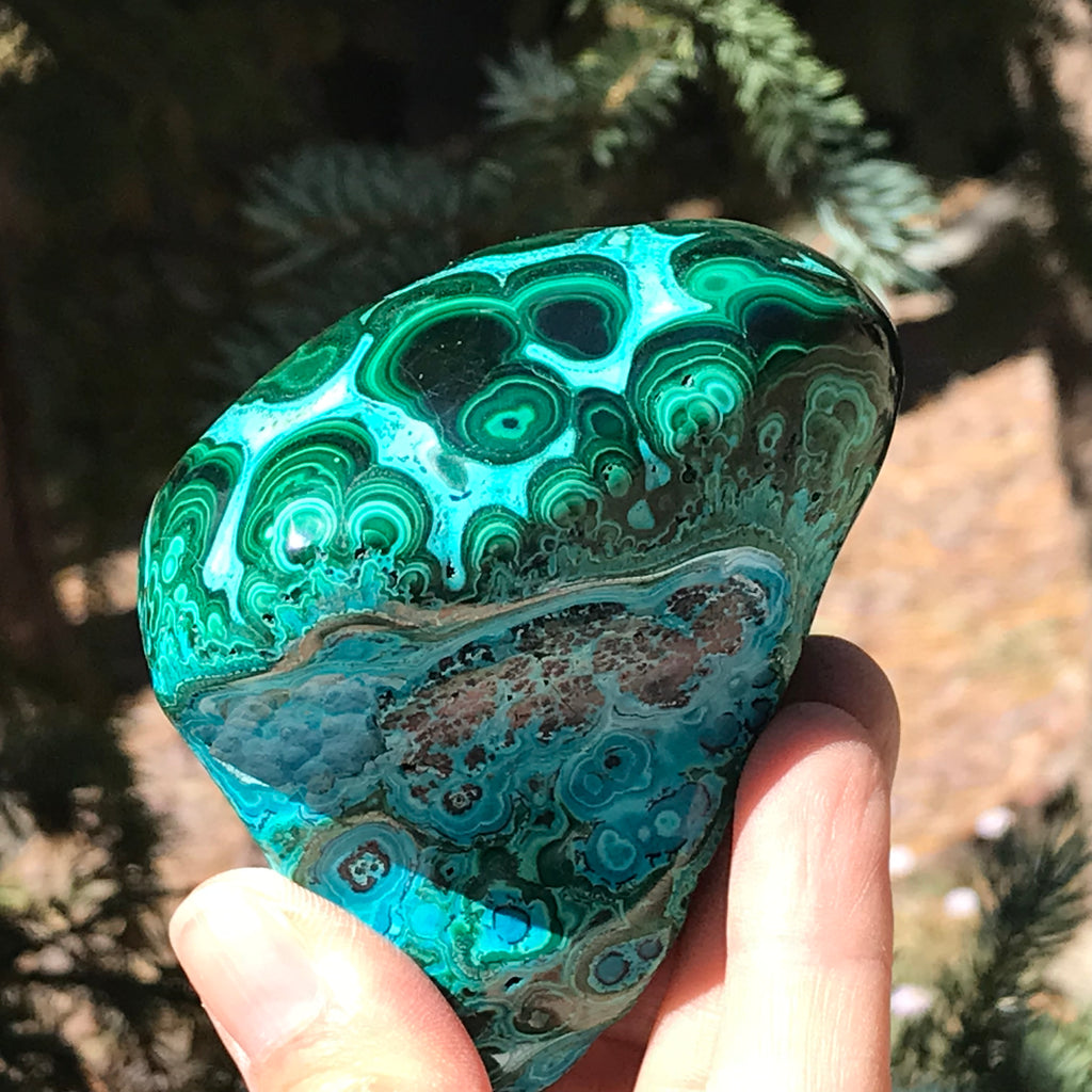 Malachite/Chrysocolla Nodule