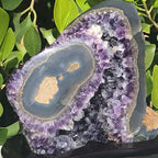 Blue Agate Eyed Amethyst Freeform