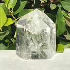 Rainbow Filled Crystal Point
