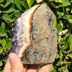 Extravagantly Banded Amethyst Freeform