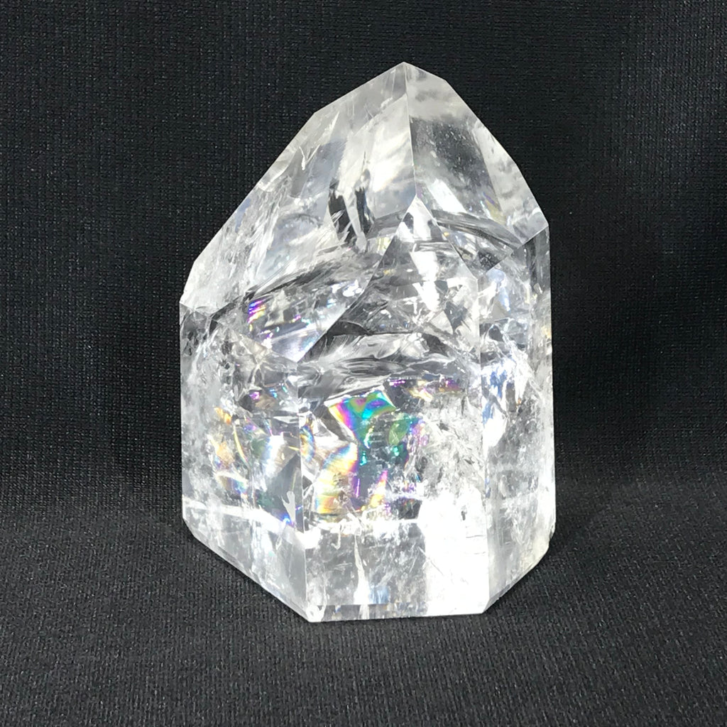 Rainbow Filled Crystal Point