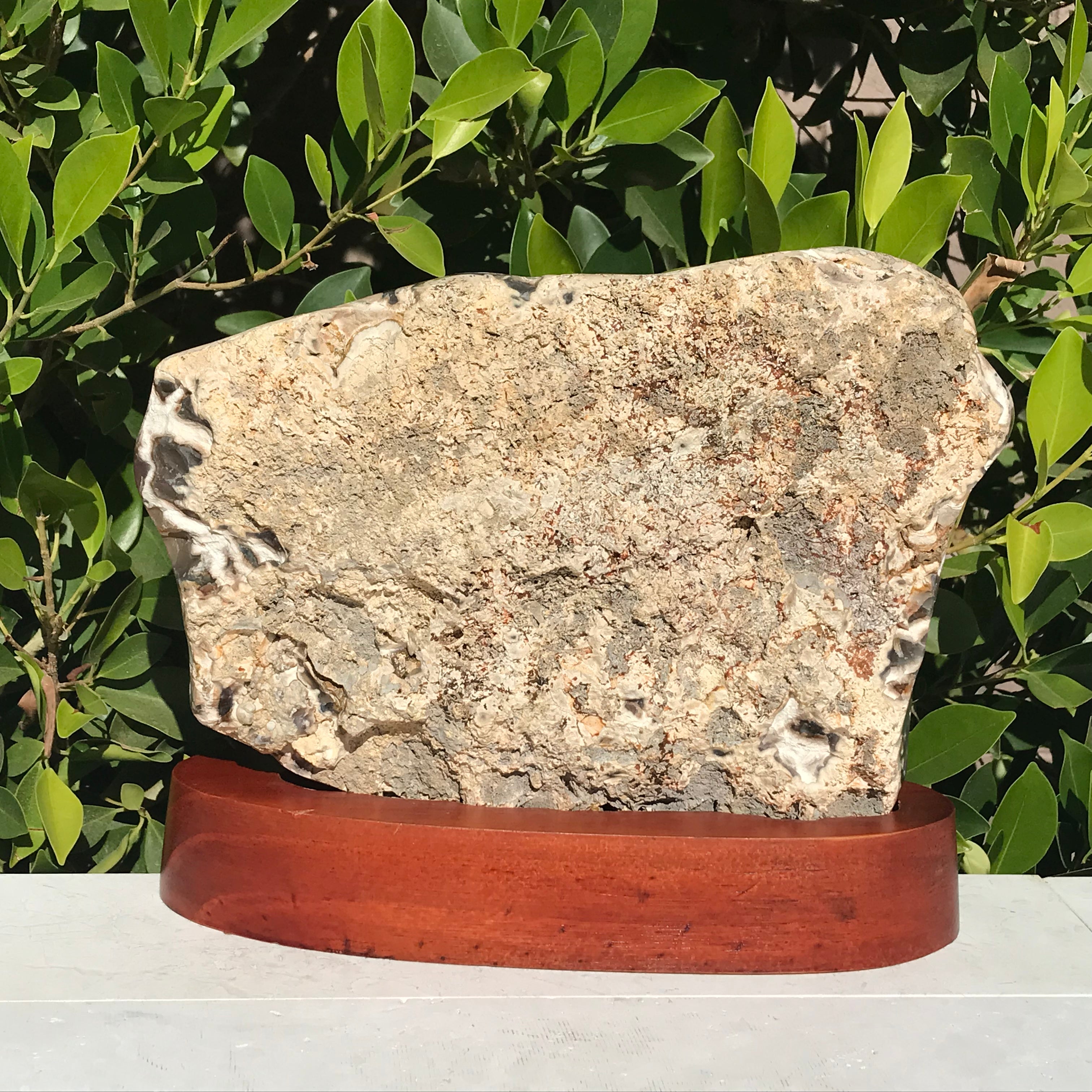 Quartz Crystal Covered Brazilian Agate