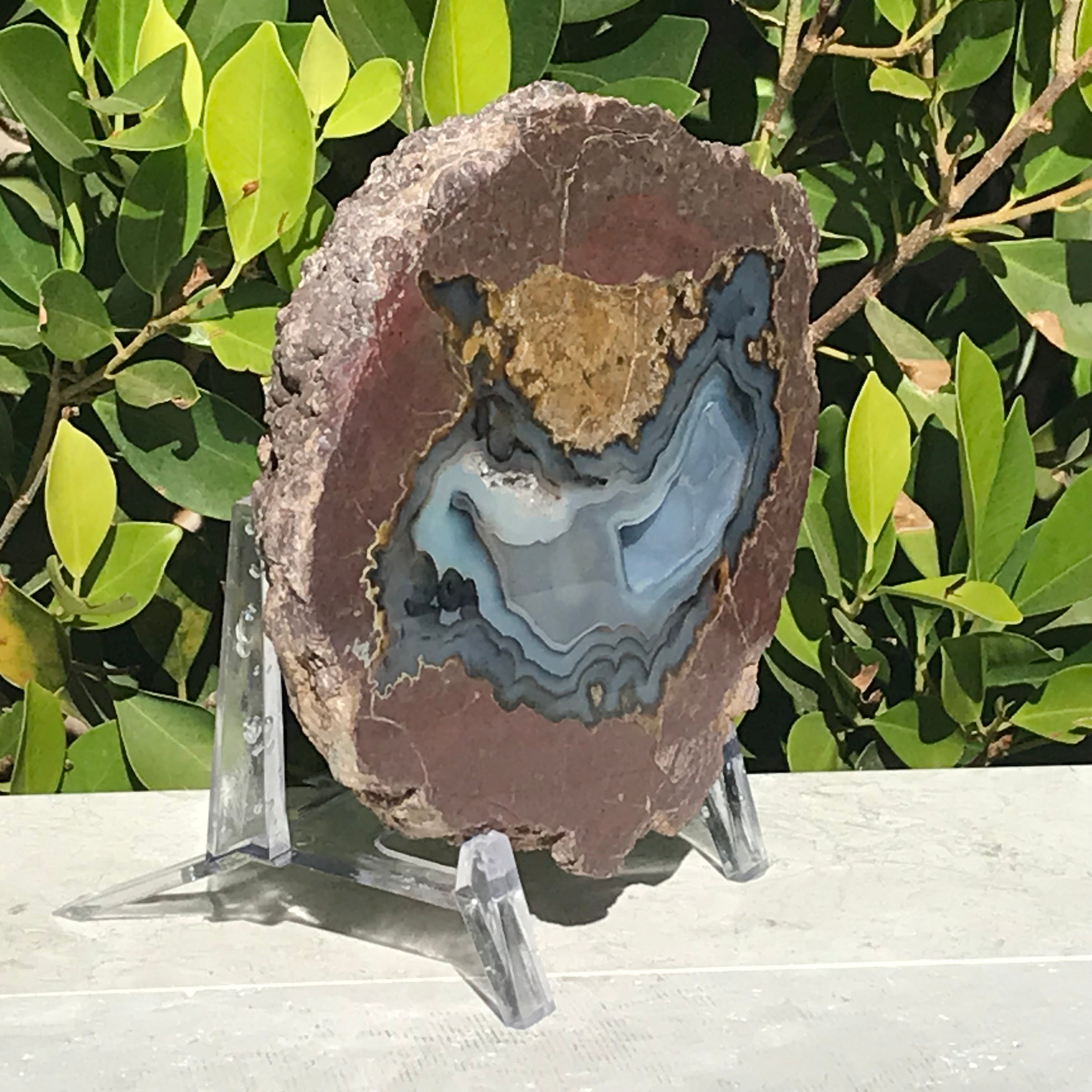 Microcrystalline Quartz Filled Dugway Geode