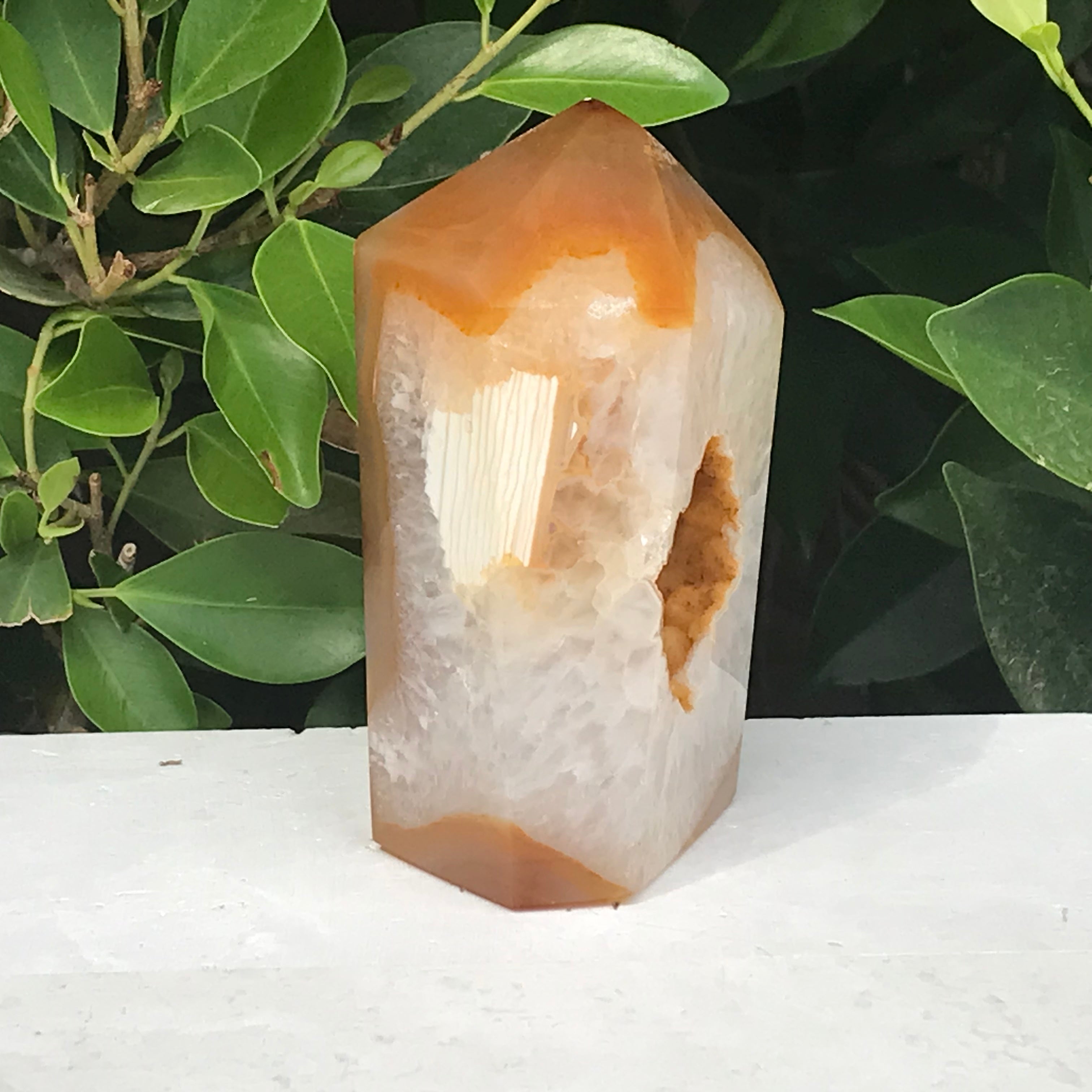 Golden Agate Obelisk
