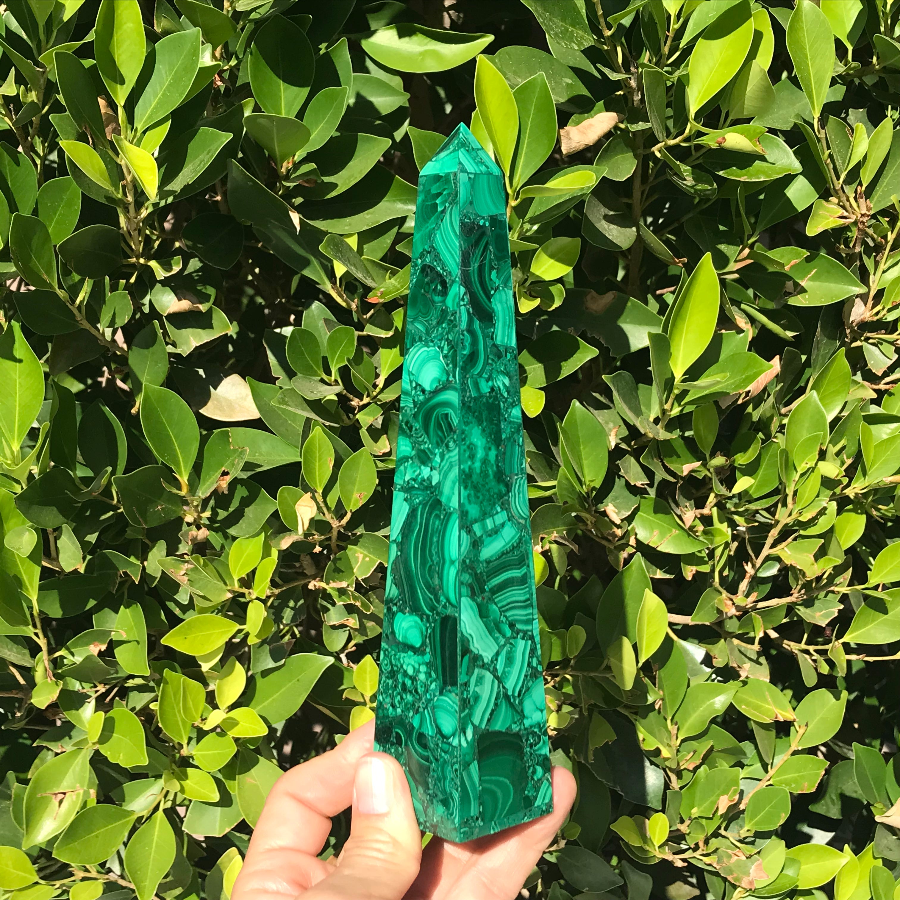 African Malachite Tower