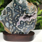Orbed Patterned Agate Freeform