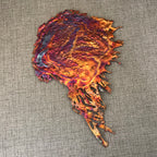 Flashy Rainbow Splash Copper Decor