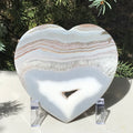 Waterline Agate Heart