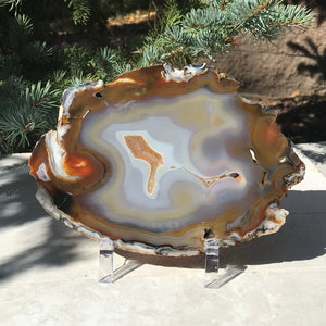 Abstract Agate Slice