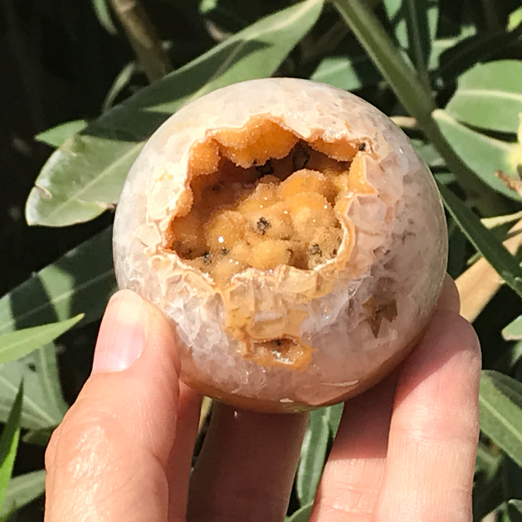 Yellow Agate Sphere