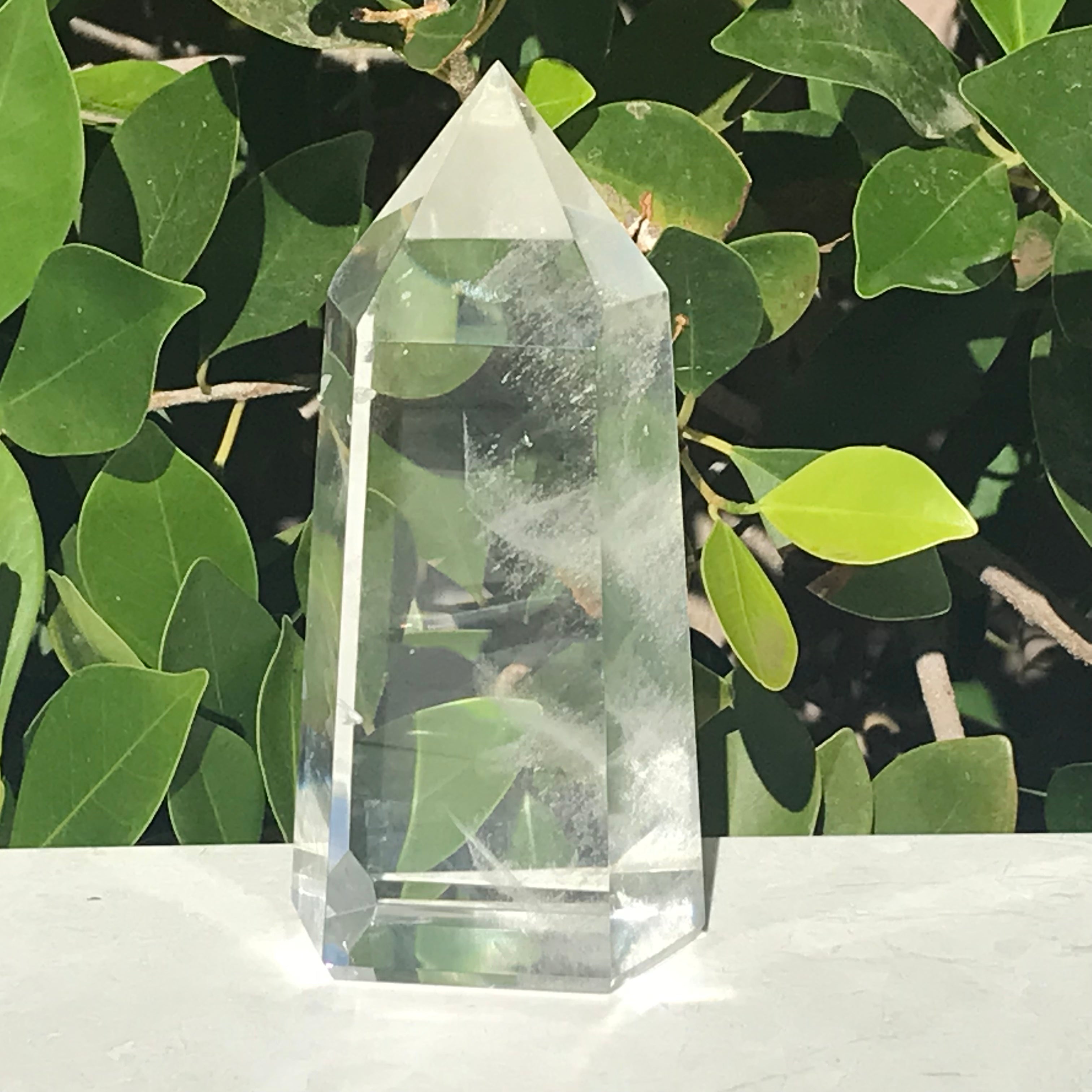 Wispy Crystal Point