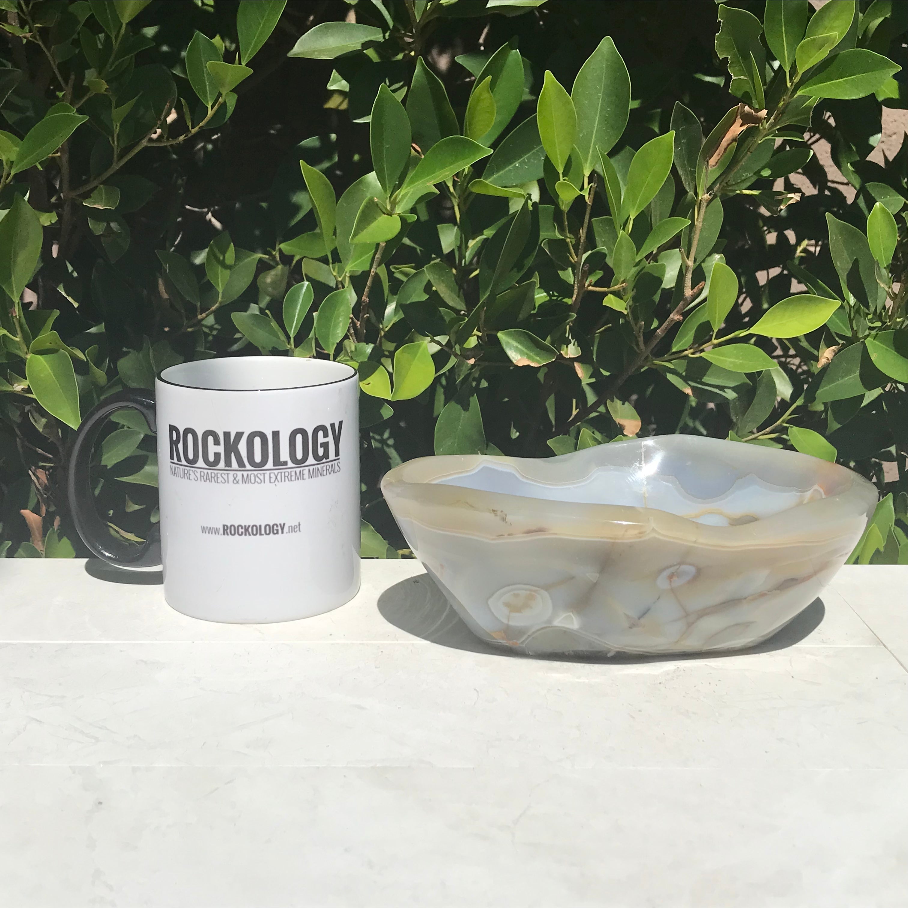 Pastel Banded Agate Bowl