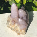 Lavender Crystal African Spirit Quartz Cluster