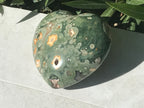 Speckled Rainforest Jasper Heart