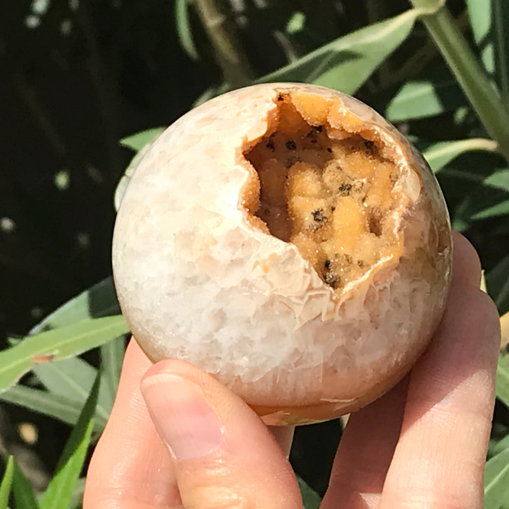 Yellow Agate Sphere