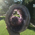 Translucent Amethyst and Agate Slab