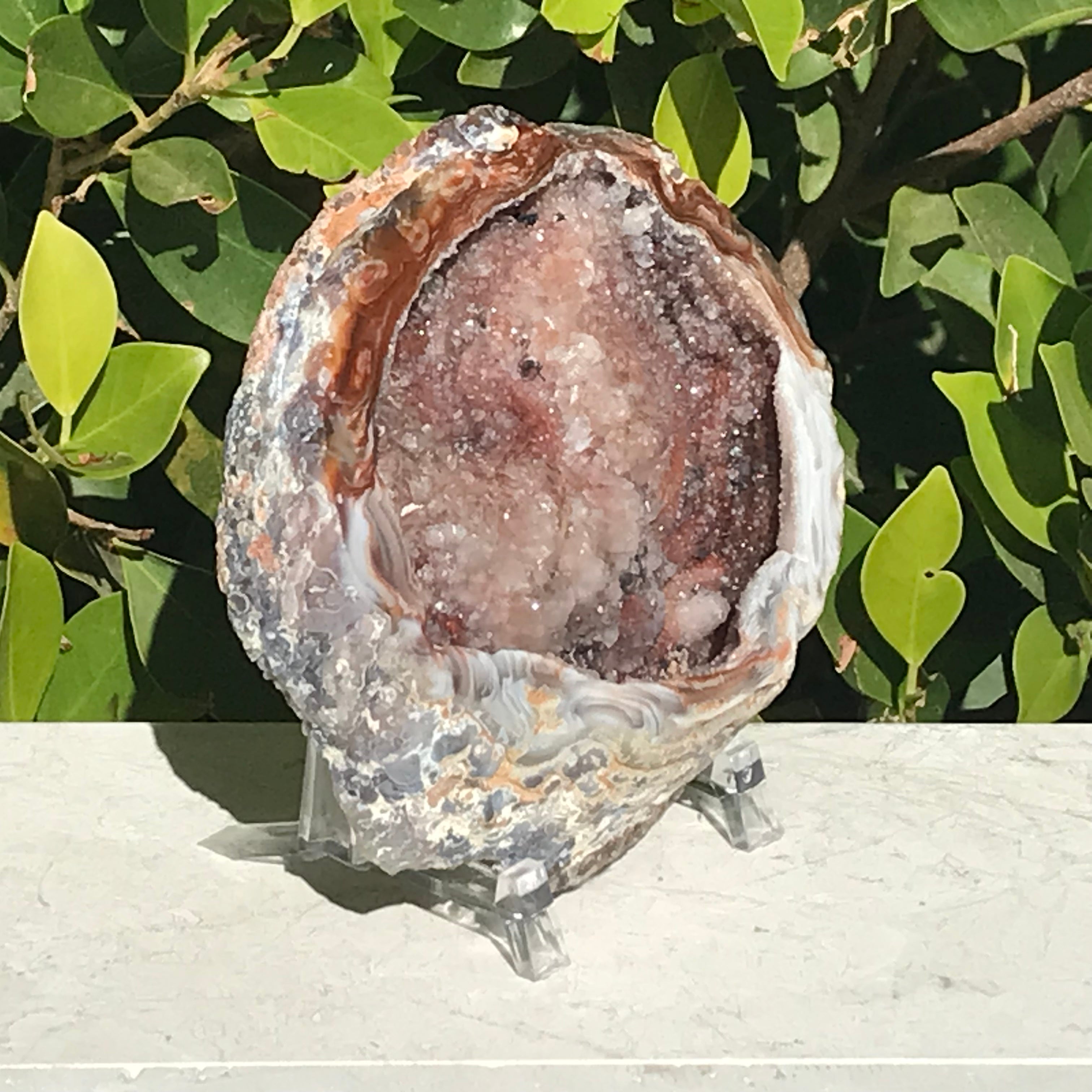 Crystal Filled Agate Geode