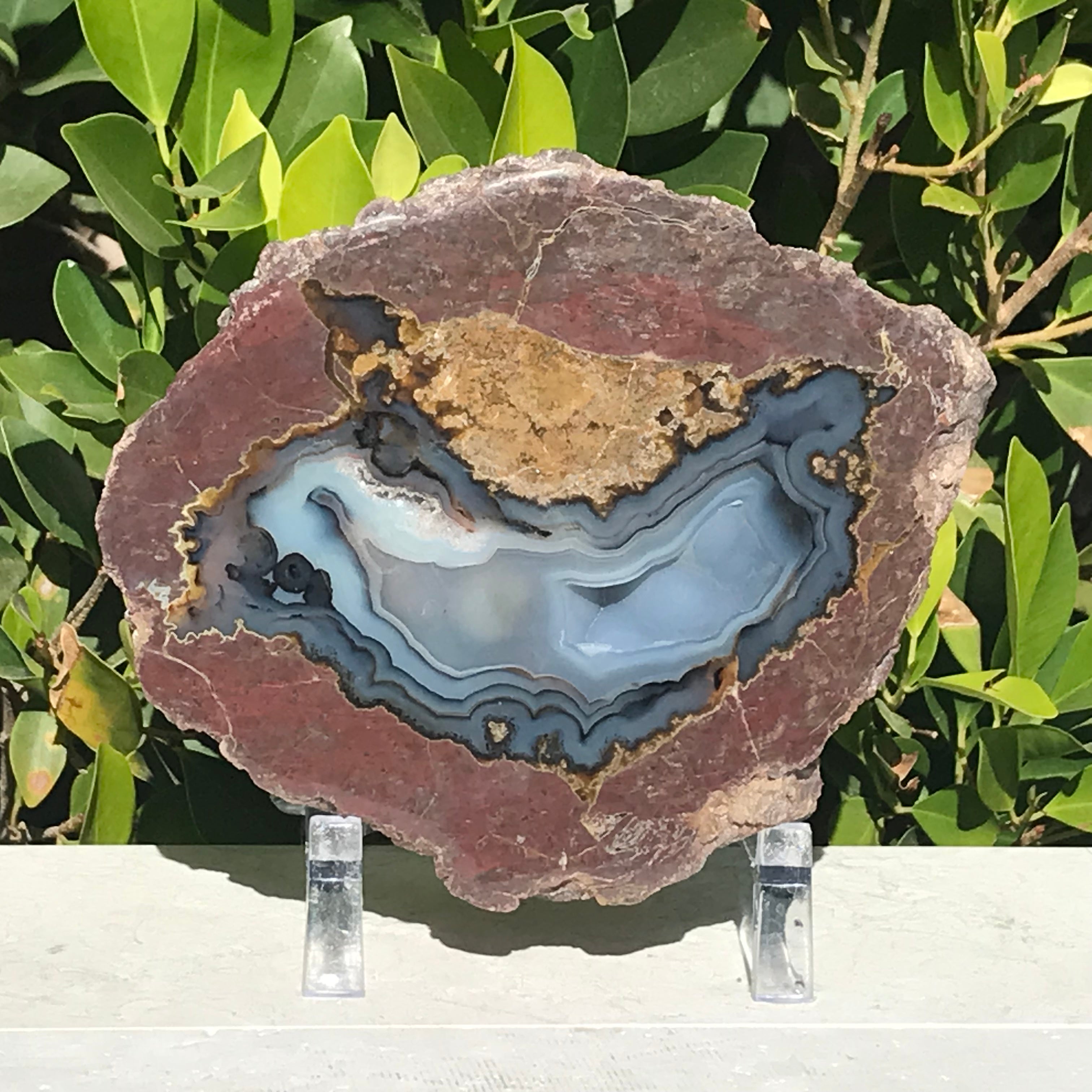Microcrystalline Quartz Filled Dugway Geode