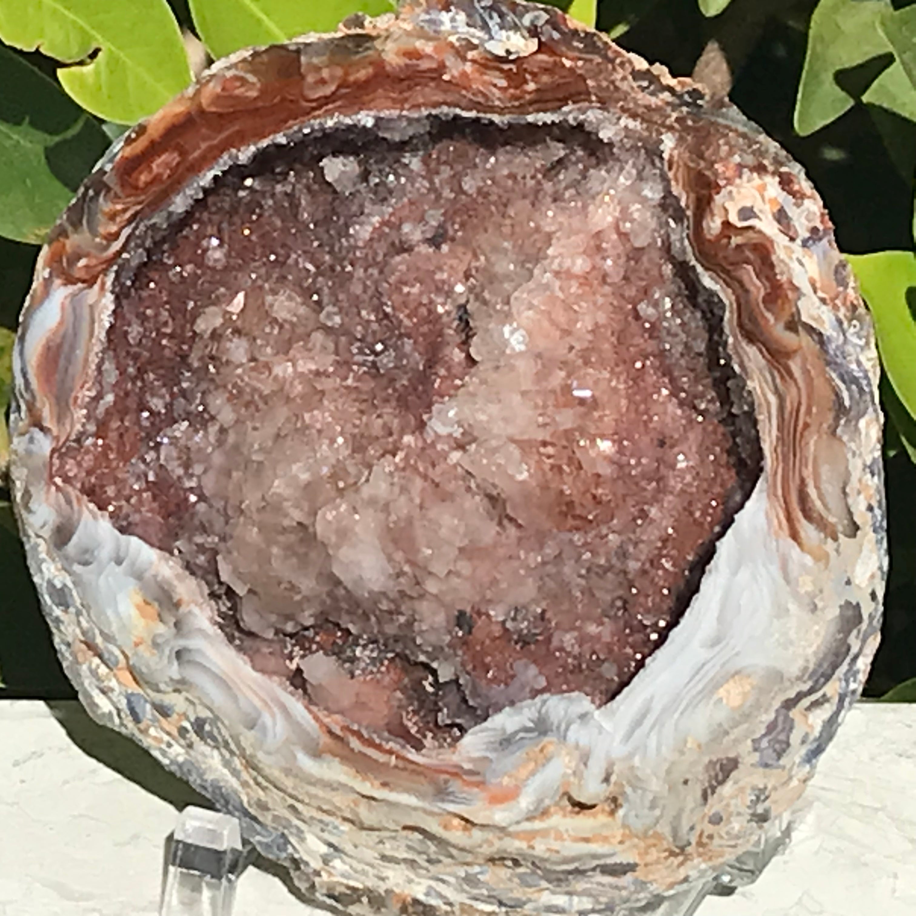 Crystal Filled Agate Geode