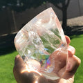Huge Rainbow Brazilian Crystal Flame