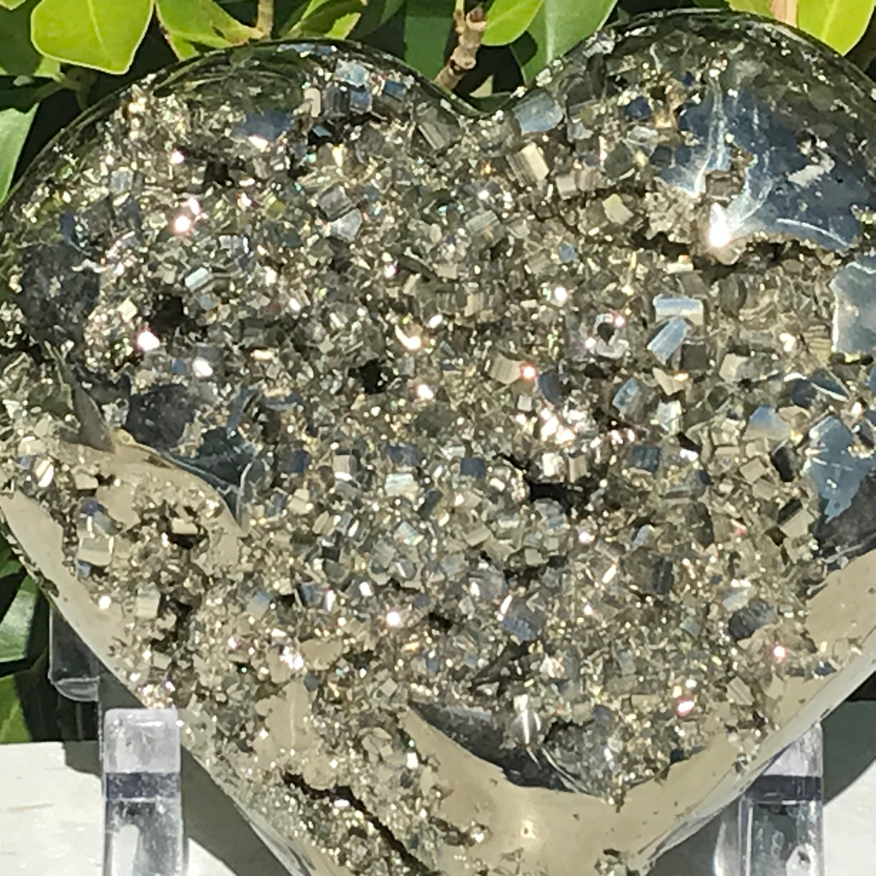 Enormous Peruvian Pyrite Heart