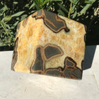Standing Septarian Cube